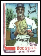 Dave Stewart 2025 Topps Shoebox Treasures by Andy Friedman #7 Dodgers