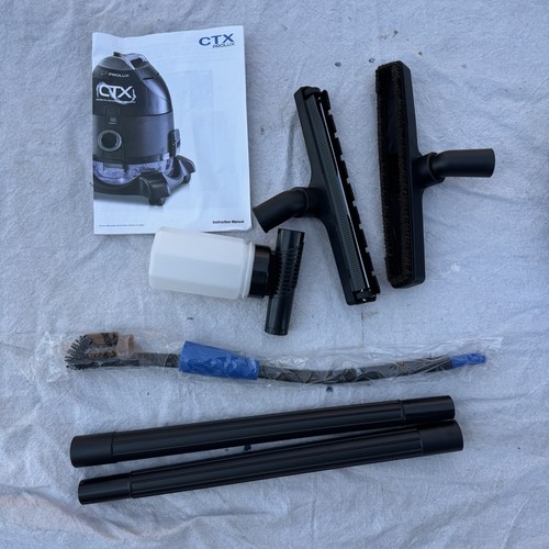Prolux CTX Canister Bagless Vacuum Water Filtration w/ Accessories Used Storm - Picture 5 of 9