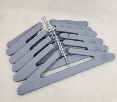 Vintage Vogel Peterson Suit Hangers Set of 6 Heavy Duty Closet Storage Retro US