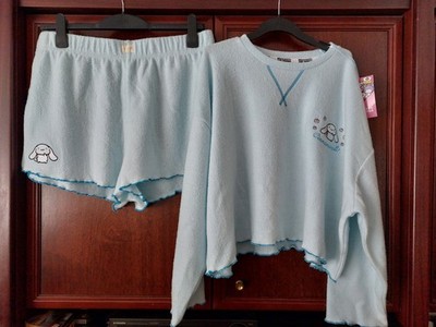  Hello Kitty & Friends * Kuscheliger Pyjama * Schlafanzug Cinnamoroll* Gr.L*Neu