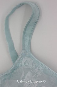 NWT WACOAL 85567 Awareness" Full Figure Underwire Jacquard Bra Pastel Blue (459)