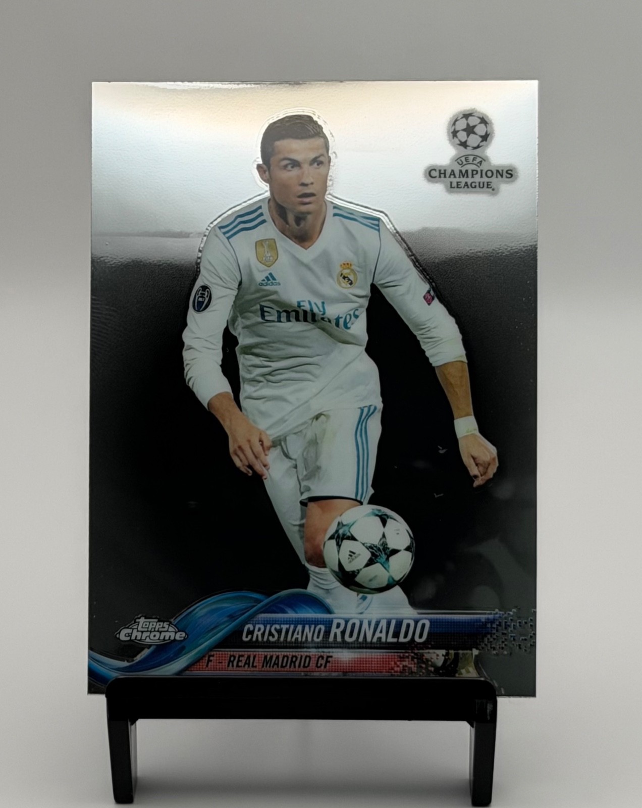 Cristiano Ronaldo 2017 Topps Chrome UEFA Champions League #93 Base 