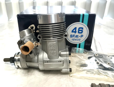 O.S. MAX 46SF ABC-P with PD-04 Pump Rare Vintage Engine Box