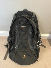 Vango Freedom Travel Backpack, Hiking Rucksack 60/20  - Black