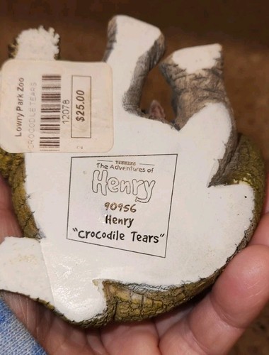 Vintage Tuskers Adventures of Henry "Crocodile Tears" Figur - Bild 6 von 6