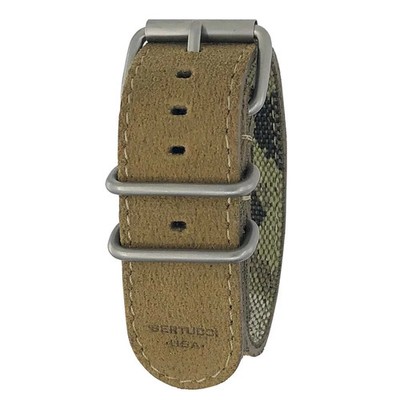 Bertucci Unisex Desert Dual Loop Leather With Matte Hardware 26MM Watch Band