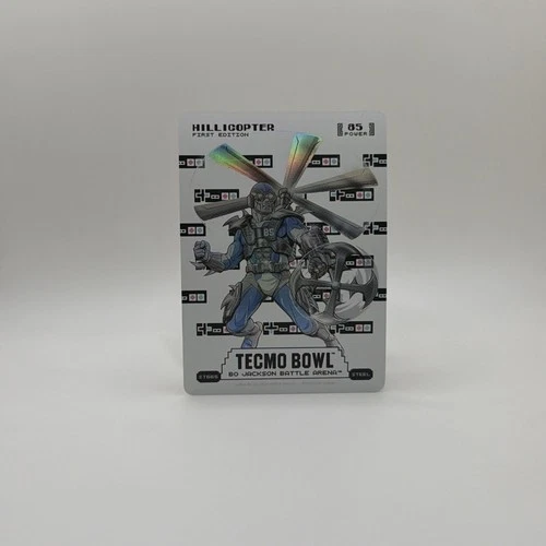 Hillicopter Tecmo Bowl Bo Jackson Battle Arena Sore Thumb 75 Brawl ST798 Foil
