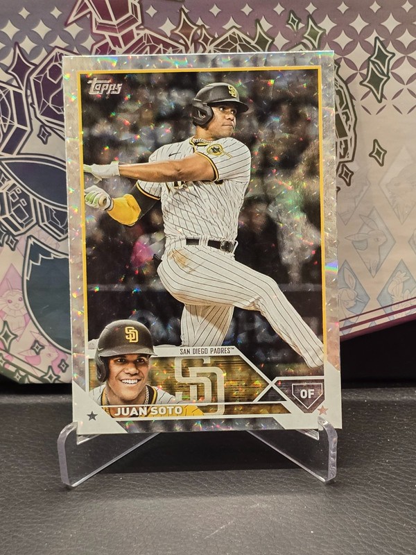 2023 Topps Series 1 Juan Soto Collector’s Box SILVER FOIL BOARD #1
