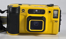 Minolta Weathermatic Dual 35 AF Underwater Camera w/ Strap - Shutter Tested