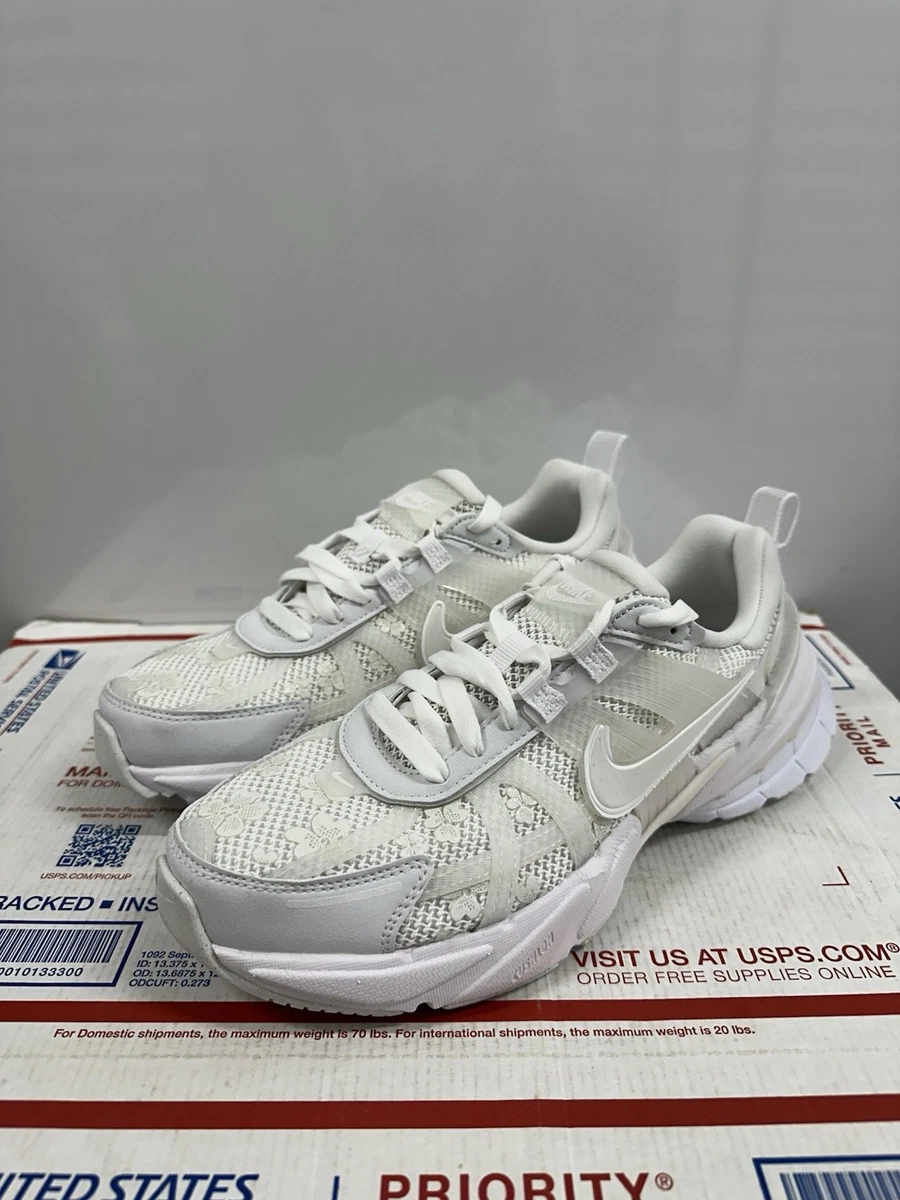 Nike V2K Run Triple White W for sale | eBay
