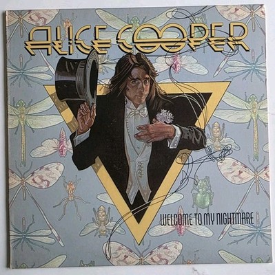 Alice Cooper Welcome to My Nightmare Vinyl LP 1975 1st Press Monarch TML-M Ex-Nm
