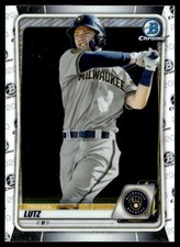 2020 Bowman Chrome Prospects Tristen Lutz Milwaukee Brewers #BCP-81