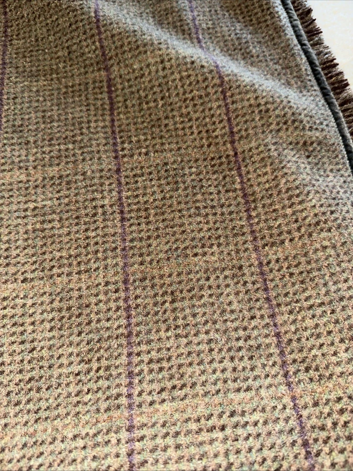 Ralph Lauren 羊毛人字形粗花呢欧洲方形装饰枕头套 26x26 — 第 2/4 张图片