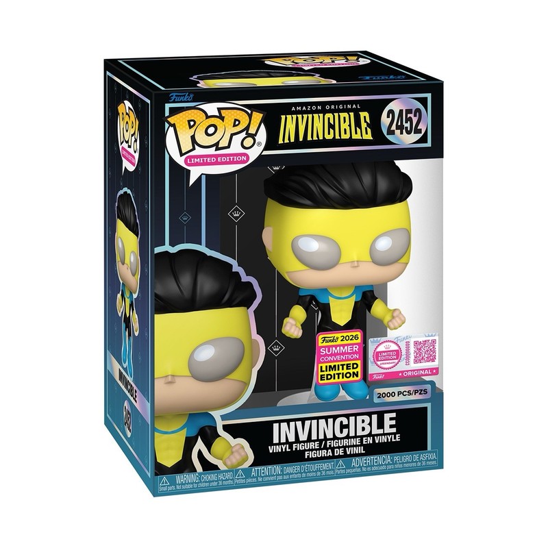 Invincible Mark Pop Funko SDCC 2026 Official Con Sticker  #2452