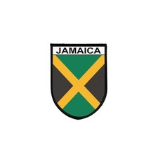 patch toppe toppa bandiera  Giamaica chiusura a strappo