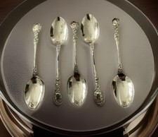 5x EPNS TEA SPOONS