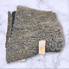 New Casaluna Melange Looped Bath Rug Sage Green/Blue Green 21x34 Inches Soft