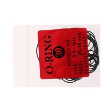 0.7mm Watch O-Ring Waterproof Rubber Cover Gaskets Watchmaker Repair Parts q
