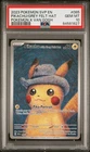 Pokemon Pikachu With Grey Felt Hat Sv Black Star Promo 085 X Van Gogh PSA 10