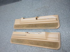 1978-1988 G-body Malibu Cutlass Monte-carlo Door Panel Tan Pair Lower Nice