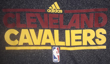 Cleveland Cavs Cavaliers TEAM ISSUE NBA Shooting Jersey Shirt LeBron Era Men XL