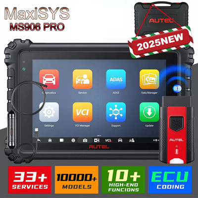 2025 Newest Autel MaxiSys MS906 Pro Coding Full System Diagnostic Scanner Tool
