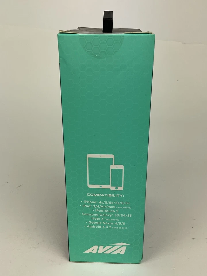 Avia Tempo Activity Tracker Bluetooth Duo Wear Wristband and Belt Clip Black - Image 4 of 4