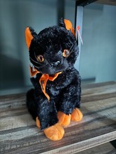 TY Beanie Babies "Fraidy" The Vintage Cat ( Retired 2000 Hang/2001 Tush) New