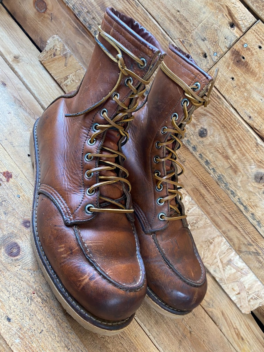 Vintage 60's Rare Redwing 877 MOC-TOE discontinued, woolen