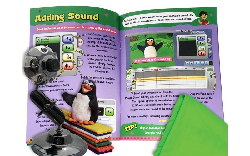 Zu3D Complete Stop Motion Animation Kit For Kids - for Windows, Macs And iPads - Image 3 of 4