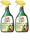 Ortho Insect Mite & Disease Control 3-In-1 Ready To Use Liquid Spray 24 oz