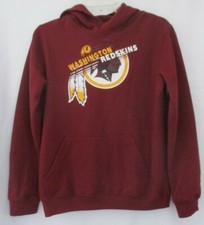 WASHINGTON REDSKINS NFL TEAM APPAREL HOODIE SWEATSHIRT - YOUTH SIZE L 12/14