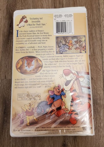 2 VTG Winnie The Pooh VHS The Tigger Movie 2000 Winnie The Pooh & Friends 1984 - Picture 4 of 13