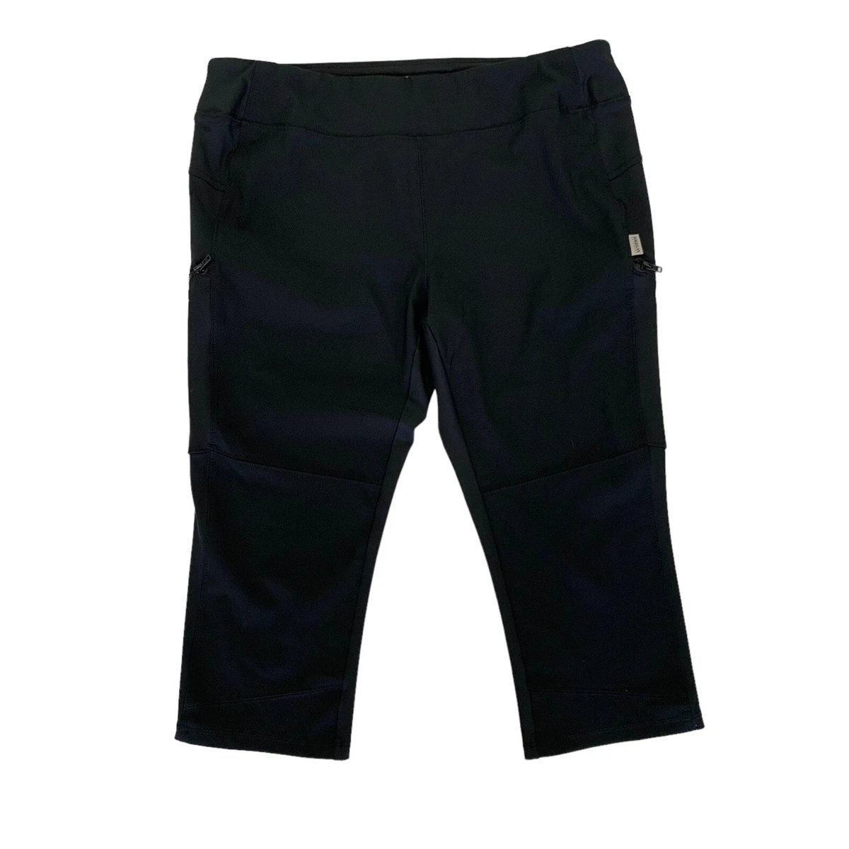 Magellan Women s Capris Fitted XL Outdoors Hiking Black Pants eBay