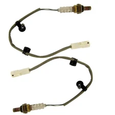 NGK Set of 2 Oxygen Sensors 399mm For Ford Jaguar Lincoln Mazda Mercury