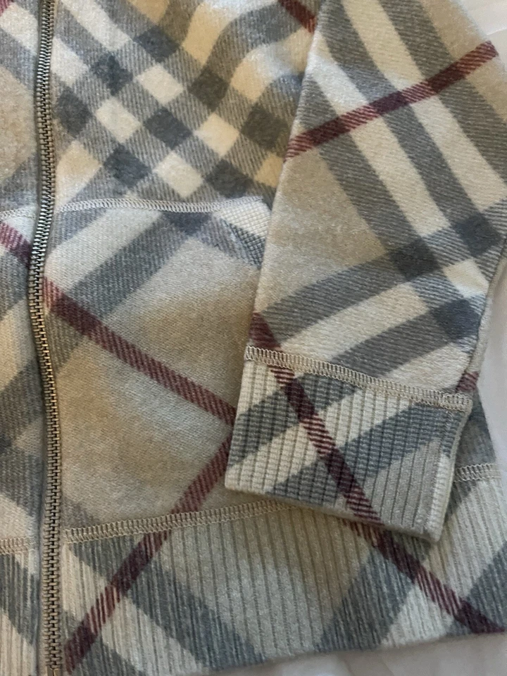 Sudadera con capucha de lana tejida Burberry Ashmore nueva con etiquetas en piedra pálida Ip Check 4 Y Foto 3 de 4