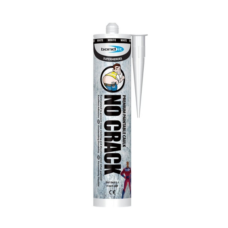 Bondit Bond It No Crack Caulk - White 310Ml - Image 2