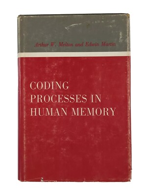 Coding Processes in Human Memory Industrial Organizational Psychology Book 1972