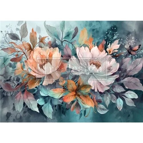 Floral Dream Decoupage Paper - Picture 1 of 1