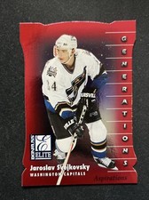97-98 Donruss Elite Hockey Aspirations Die Cut 141 Jaroslav Svejkovsky 1 Of 750