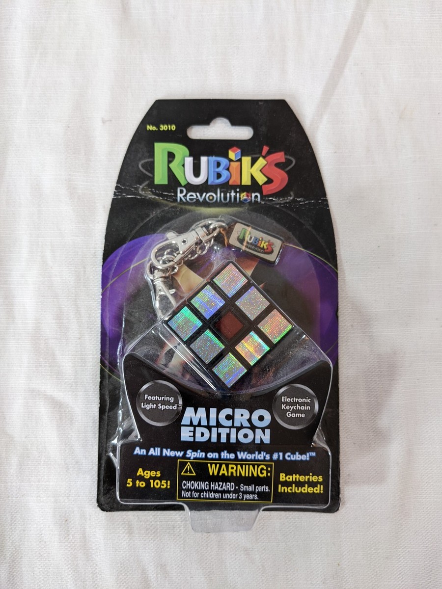 RUBIK'S Cube REVOLUTION - Micro Edition - Keychain (Bent Packaging