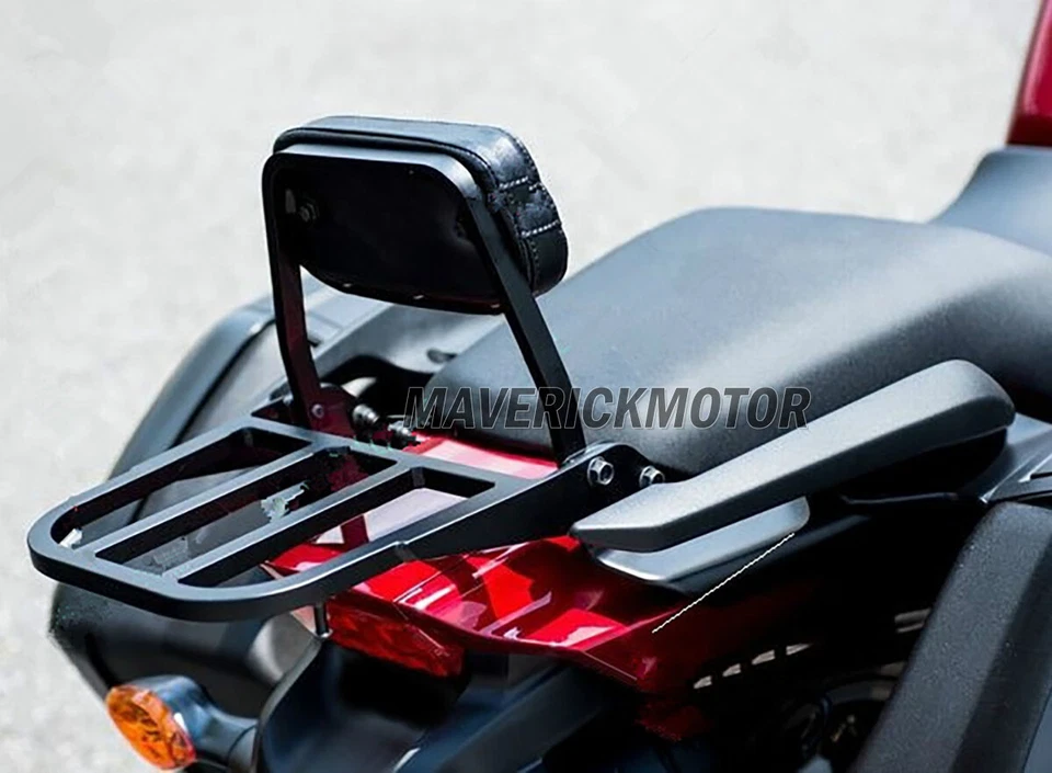 Portaequipajes Sissy Bar con respaldo para Honda CTX700 D/CTX700ND/CTX700N 2014-2018 Foto 3 de 4