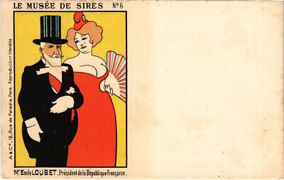 PC MUSEE DE SIRES NO 6 EMILE LOUBET POLITICS, PROPAGANDA, SATIRE (a29805)