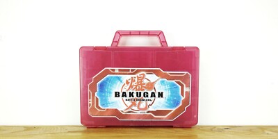 BAKUGAN  Battle Brawlers BakuBox Storage Case Red Empty Spin Master/SEGA v.2