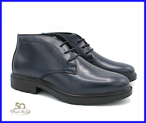 Igi e Co \u0026 Scarpe da Uomo in Vera Pelle Polacchine Alte Eleganti Stivaletti  42 4 | eBay