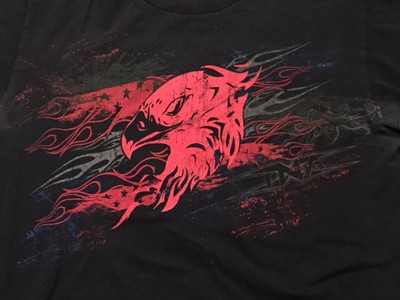 TNA Kurt Angle T-Shirt Tap or Snap S 
