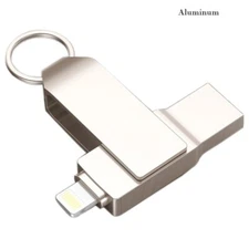 128GB USB 3.0 Flash Drive Memory Stick Thumb Type C 4 in1 For iPhone OTG PC