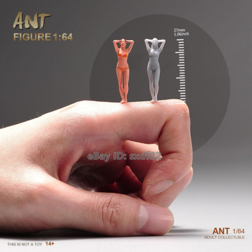 Bambolina 1:64 Per Modellini – Figure In Miniatura Beauty Girl – Set Per Auto E Veicoli Giocattolo