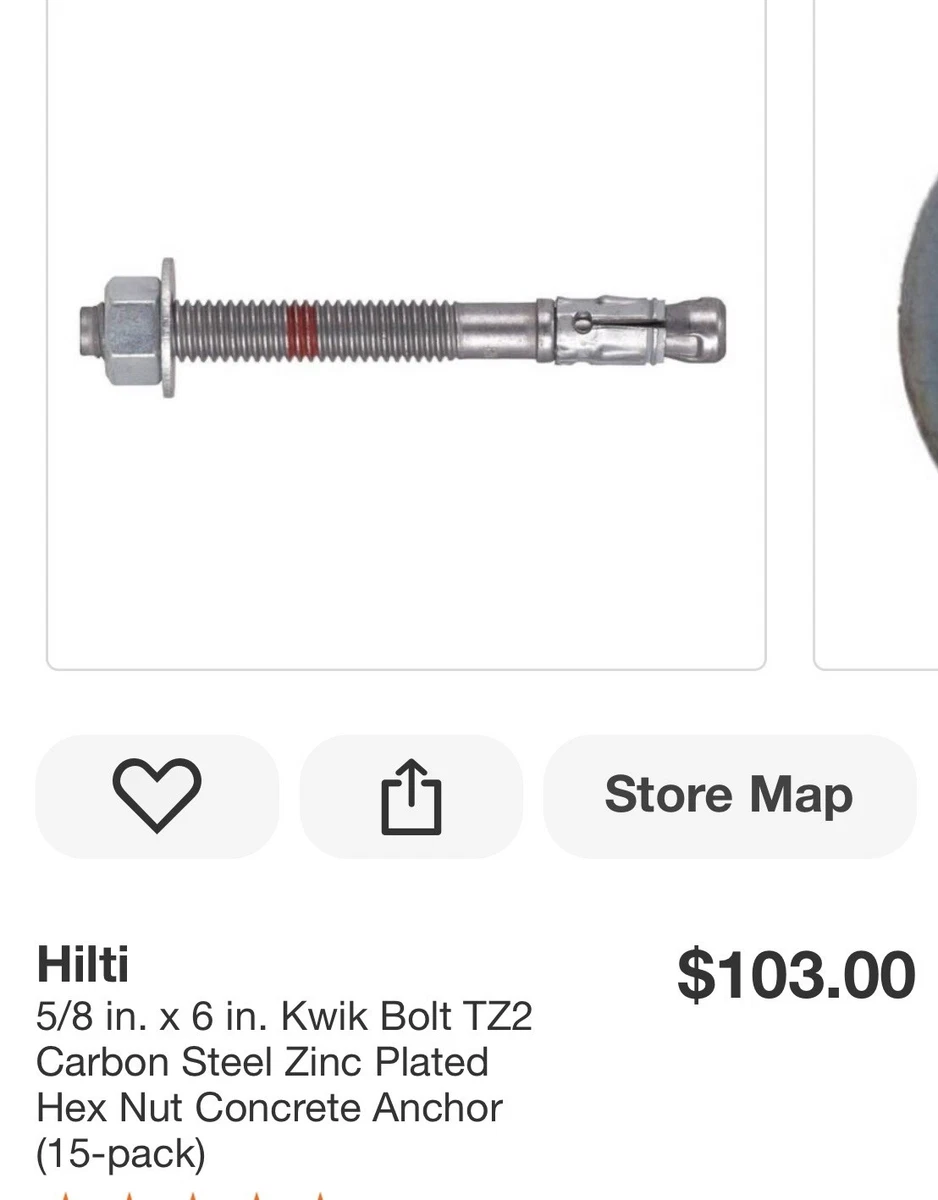 Hilti Introduces An Easier To Use And Install Wedge Anchor