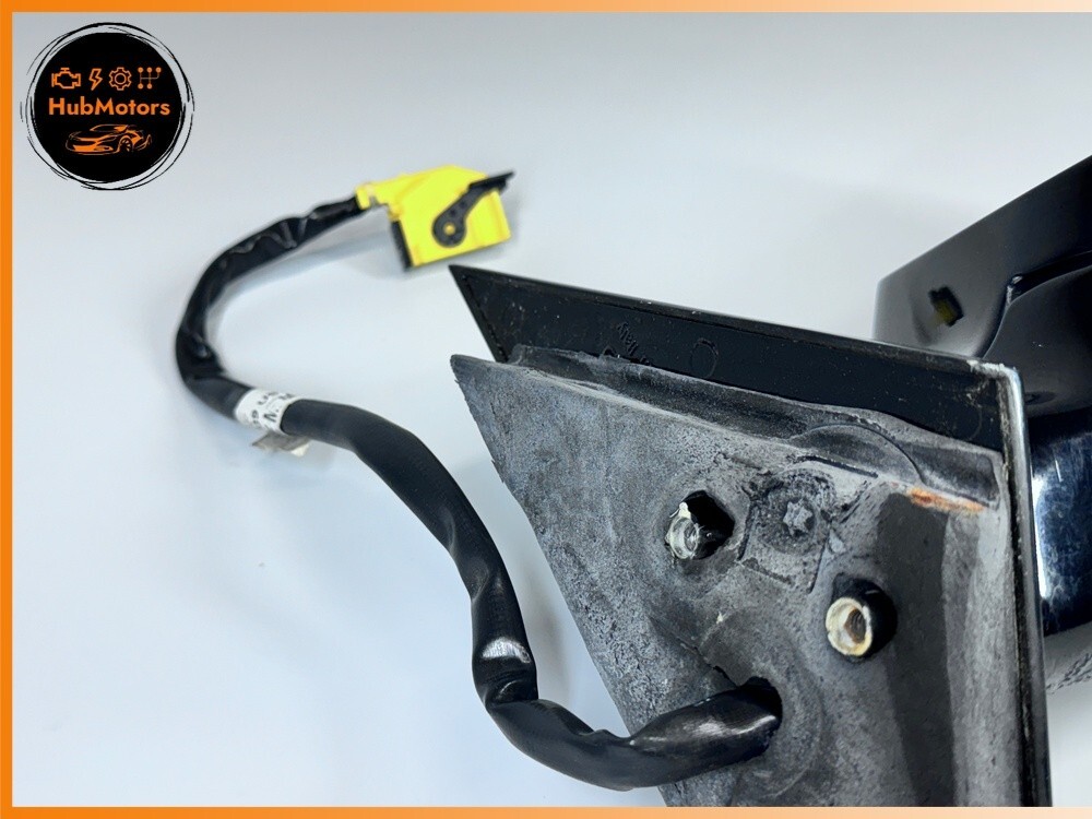 M139 MASERATI 03-08 QUATTROPORTE FRONT RIGHT DOOR REAR VIEW MIRROR BLACK OEM